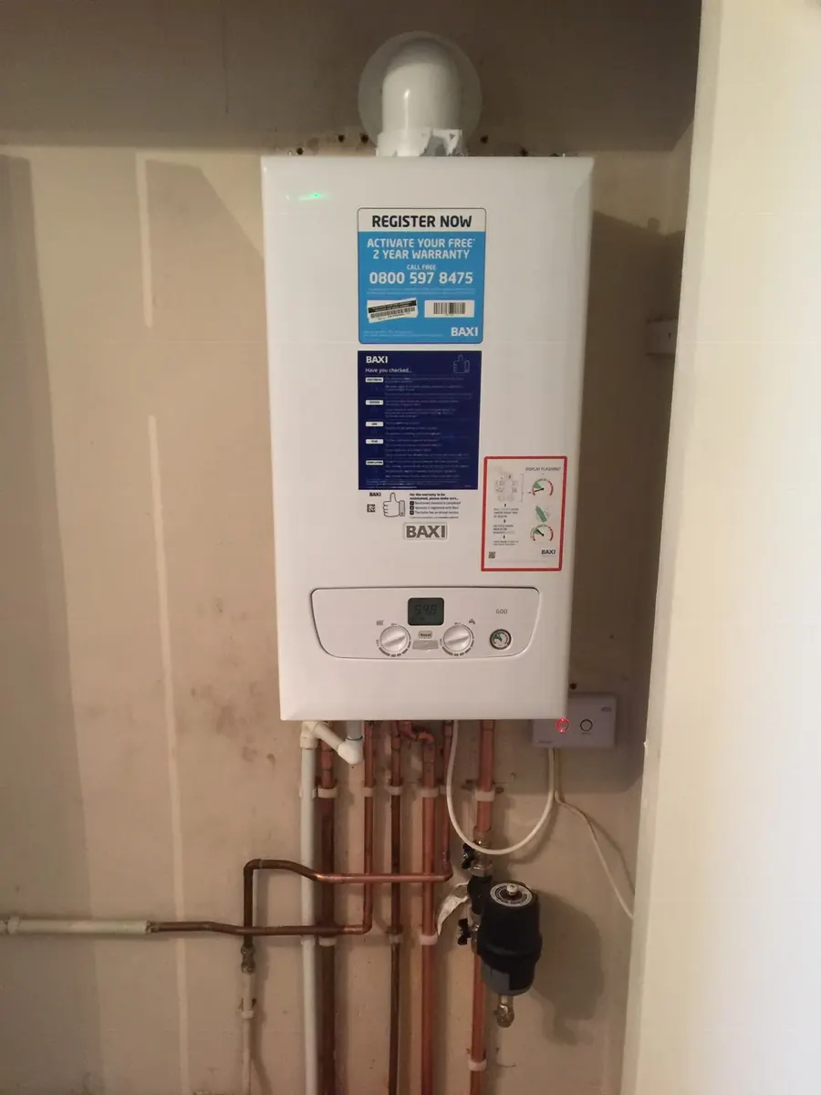 Baxi combi boiler installed in Telford