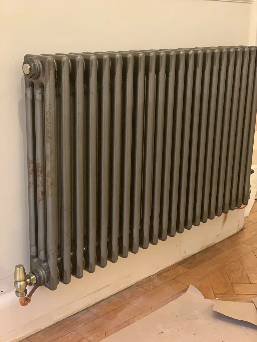 Column radiator on a heating system in Telford