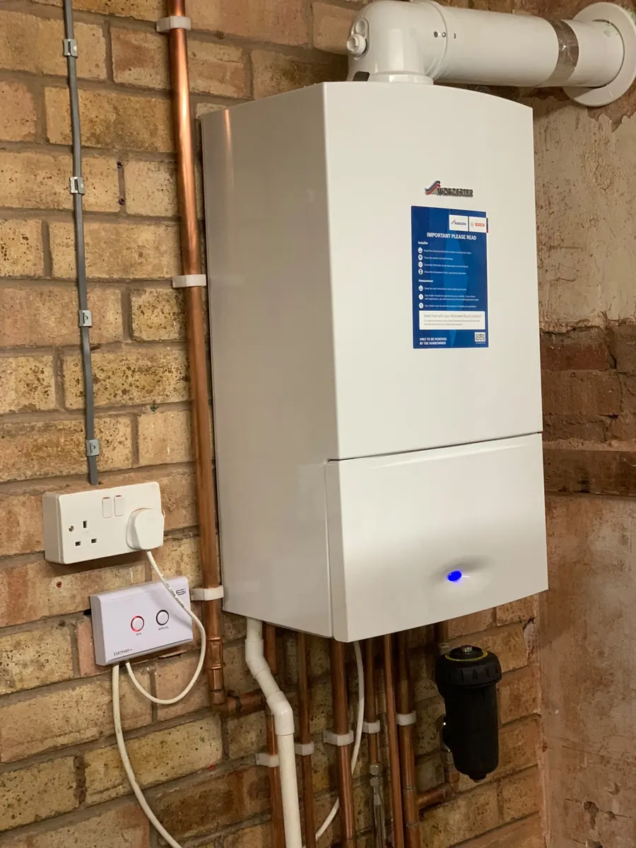Worcester Bosch gas boiler installed in Telford